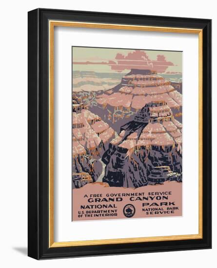 Grand Canyon National Park-null-Framed Giclee Print