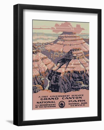 Grand Canyon National Park-null-Framed Giclee Print