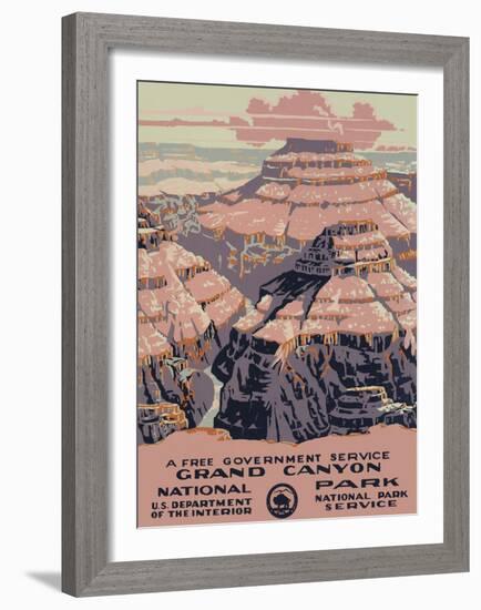 Grand Canyon National Park-null-Framed Giclee Print