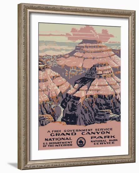 Grand Canyon National Park-null-Framed Art Print