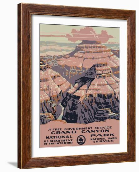 Grand Canyon National Park-null-Framed Art Print