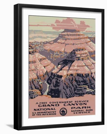 Grand Canyon National Park-null-Framed Art Print