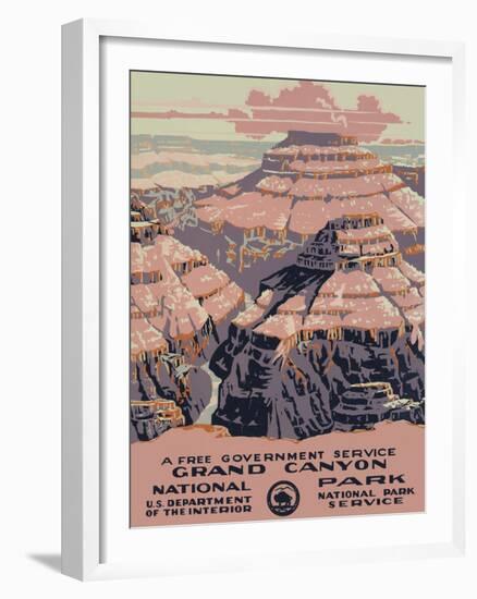 Grand Canyon National Park-null-Framed Art Print