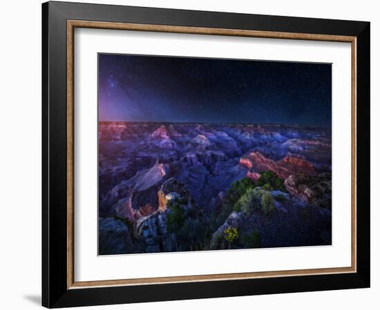 Grand Canyon Night-Juan Pablo De-Framed Photographic Print