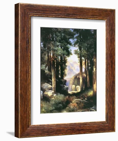 Grand Canyon of the Colorado-Thomas Moran-Framed Art Print