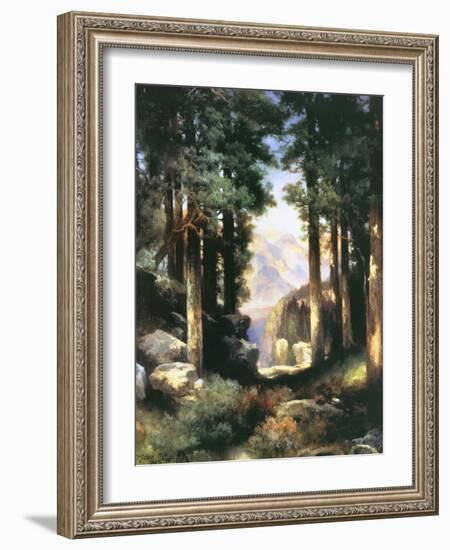 Grand Canyon of the Colorado-Thomas Moran-Framed Art Print