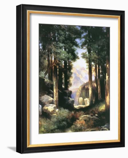 Grand Canyon of the Colorado-Thomas Moran-Framed Art Print