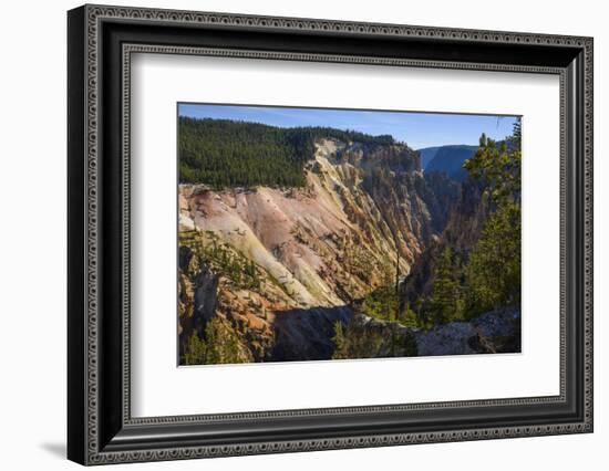 Grand Canyon of the Yellowstone River, Yellowstone National Park, Wyoming, United States of America-Gary Cook-Framed Photographic Print