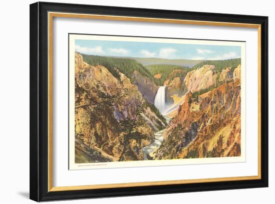 Grand Canyon of the Yellowstone-null-Framed Art Print