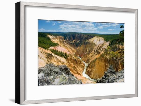 Grand Canyon of Yellowstone-Howard Ruby-Framed Photographic Print