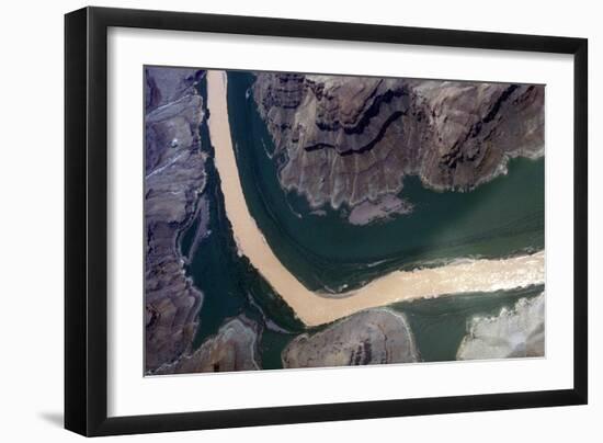 Grand Canyon with the Colorado River, Arizona, USA-null-Framed Photographic Print