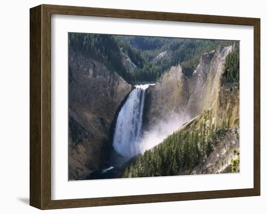 Grand Canyon, Yellowstone National Park, Unesco World Heritage Site, Wyoming, USA-Roy Rainford-Framed Photographic Print