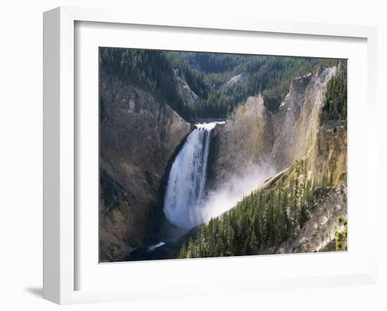 Grand Canyon, Yellowstone National Park, Unesco World Heritage Site, Wyoming, USA-Roy Rainford-Framed Photographic Print