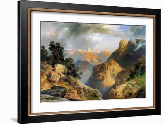 Grand Canyon-Thomas Moran-Framed Art Print