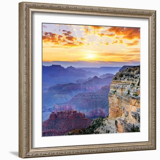 Grand Canyon-vent du sud-Framed Photographic Print