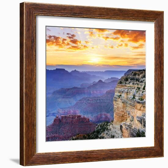 Grand Canyon-vent du sud-Framed Photographic Print