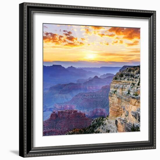 Grand Canyon-vent du sud-Framed Photographic Print