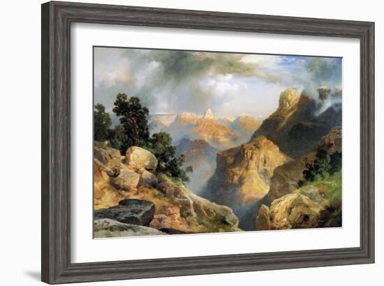 Grand Canyon-Thomas Moran-Framed Art Print