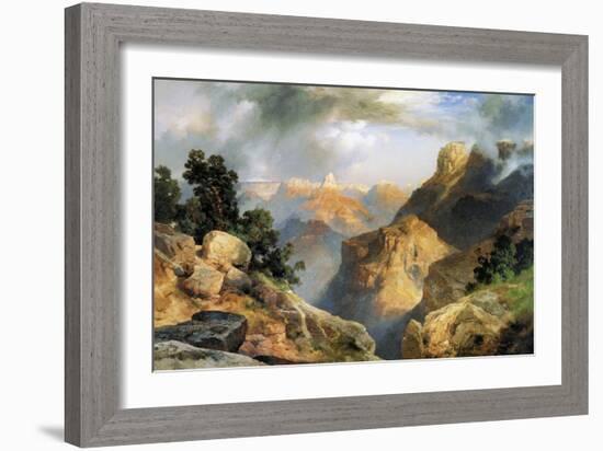 Grand Canyon-Thomas Moran-Framed Art Print