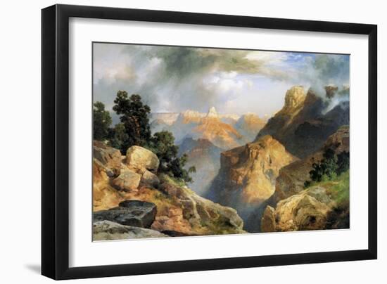 Grand Canyon-Thomas Moran-Framed Art Print