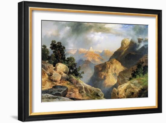 Grand Canyon-Thomas Moran-Framed Art Print