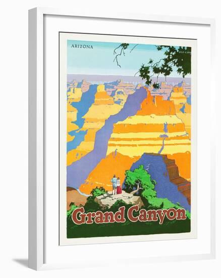 Grand Canyon-Oscar M. Bryn-Framed Art Print