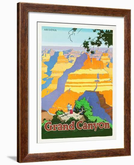 Grand Canyon-Oscar M. Bryn-Framed Art Print