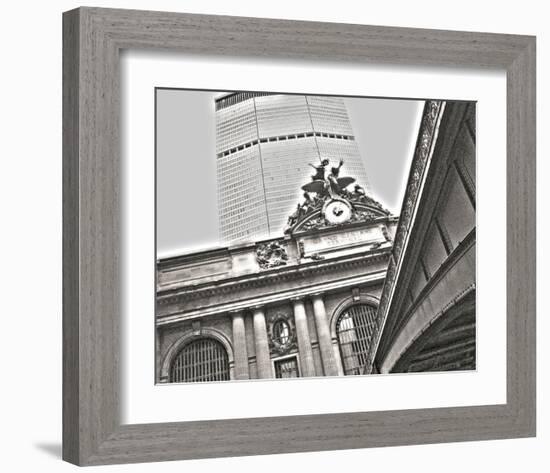 Grand Central Crossroads-null-Framed Art Print