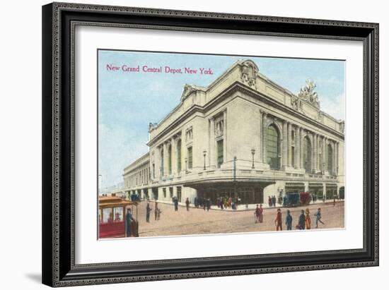 Grand Central Depot, New York City-null-Framed Art Print