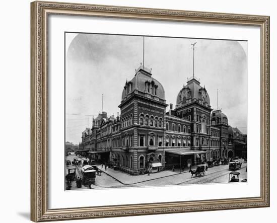 Grand Central Depot, New York-null-Framed Photographic Print