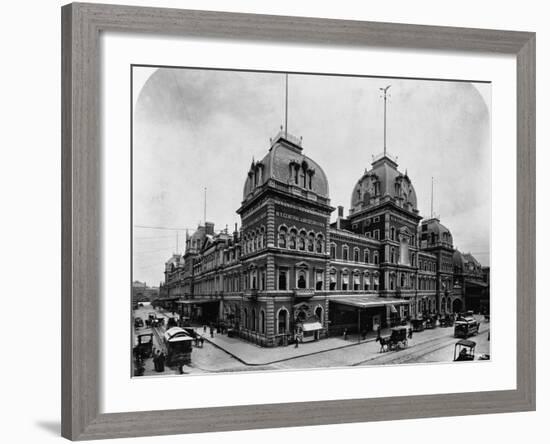 Grand Central Depot, New York-null-Framed Photographic Print