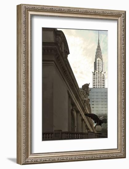 Grand Central Eagle II-Richard James-Framed Art Print