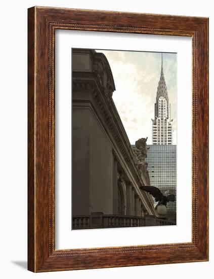 Grand Central Eagle II-Richard James-Framed Art Print