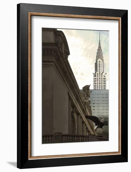 Grand Central Eagle II-Richard James-Framed Art Print