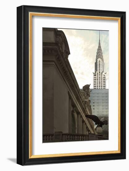 Grand Central Eagle II-Richard James-Framed Art Print