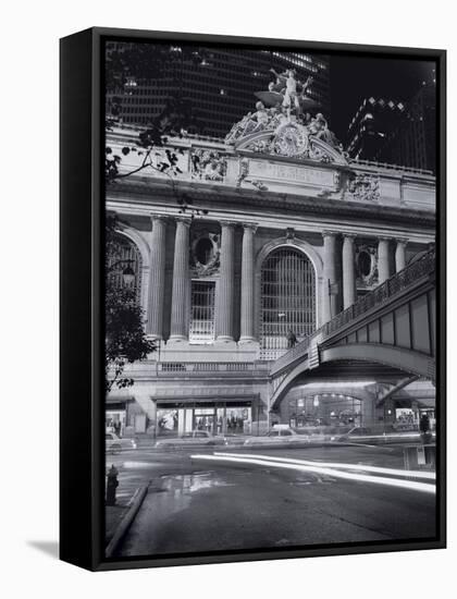 Grand Central Night-Chris Bliss-Framed Premier Image Canvas