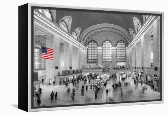 Grand Central No. 3 B/W-Murray Bolesta-Framed Premier Image Canvas