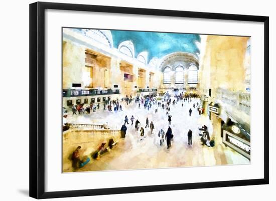 Grand Central NYC-Philippe Hugonnard-Framed Giclee Print