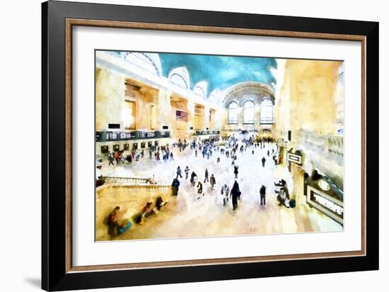 Grand Central NYC-Philippe Hugonnard-Framed Premium Giclee Print