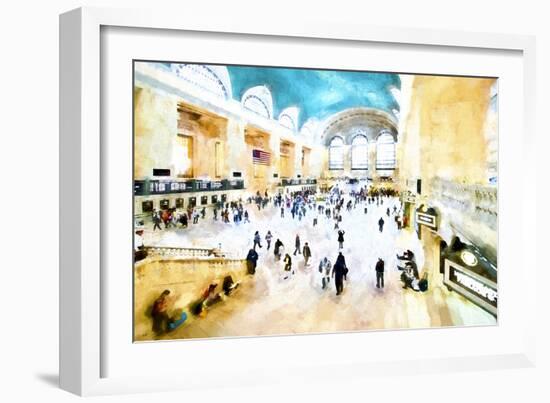 Grand Central NYC-Philippe Hugonnard-Framed Premium Giclee Print