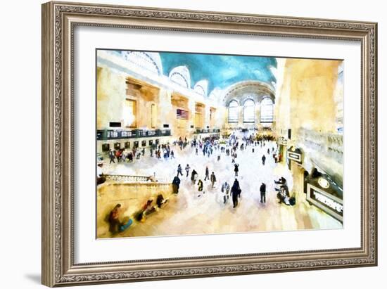 Grand Central NYC-Philippe Hugonnard-Framed Giclee Print