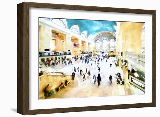 Grand Central NYC-Philippe Hugonnard-Framed Giclee Print