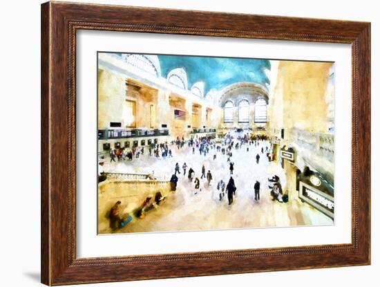 Grand Central NYC-Philippe Hugonnard-Framed Giclee Print