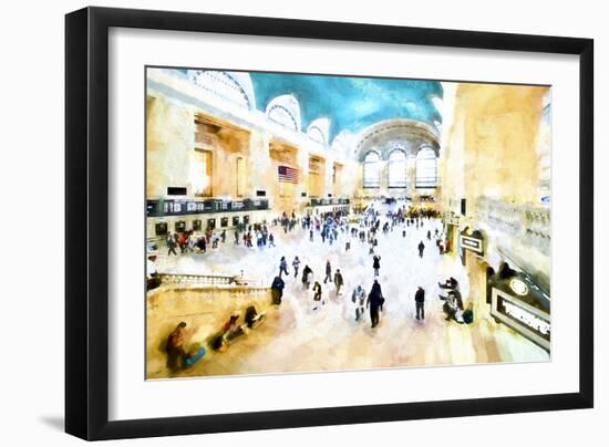 Grand Central NYC-Philippe Hugonnard-Framed Giclee Print