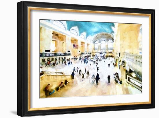 Grand Central NYC-Philippe Hugonnard-Framed Giclee Print