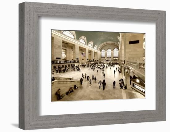 Grand Central Station - 42nd Street - Manhattan - New York City - United States-Philippe Hugonnard-Framed Photographic Print