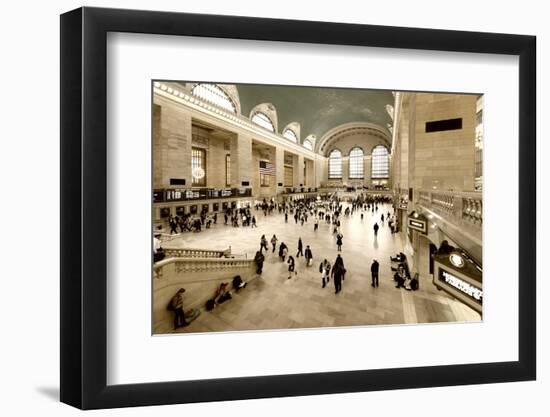 Grand Central Station - 42nd Street - Manhattan - New York City - United States-Philippe Hugonnard-Framed Photographic Print