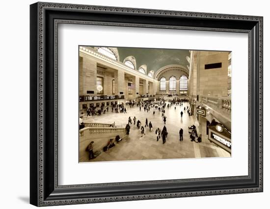 Grand Central Station - 42nd Street - Manhattan - New York City - United States-Philippe Hugonnard-Framed Photographic Print