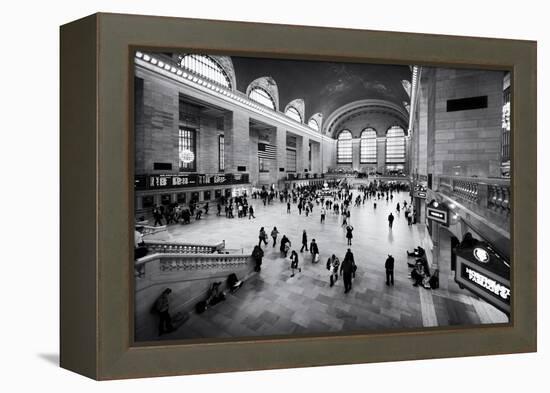 Grand Central Station - 42nd Street - Manhattan - New York City - United States-Philippe Hugonnard-Framed Premier Image Canvas