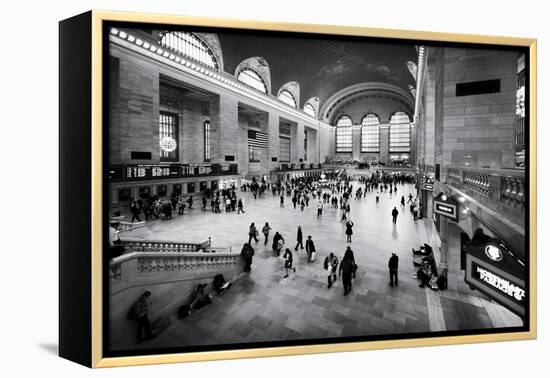 Grand Central Station - 42nd Street - Manhattan - New York City - United States-Philippe Hugonnard-Framed Premier Image Canvas